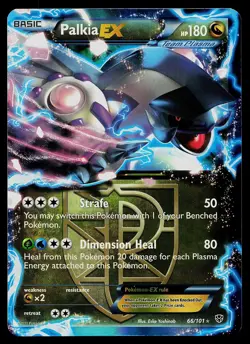 Pokemon Card - Palkia EX Plasma Blast 66/101 Holo Rare EX 2013 - Image 1