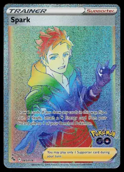 Pokemon Card - Spark Pokemon GO 085/078 Secret Rare 2022 - Image 1