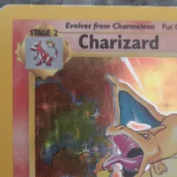 Pokemon TCG Charizard Card 4/102 Base Set Holo Rare 1999 English - Image 4