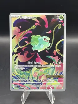 Bulbasaur - (Mega Evolution Stamped) 133/132 Miscellaneous Cards & Products Holo - Image 1