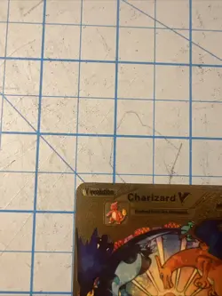 Custom Made Charizard V Gold Foil Fan Art Pokemon Card - Image 2
