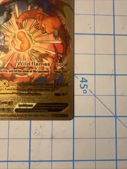 Custom Made Charizard V Gold Foil Fan Art Pokemon Card - Image 4