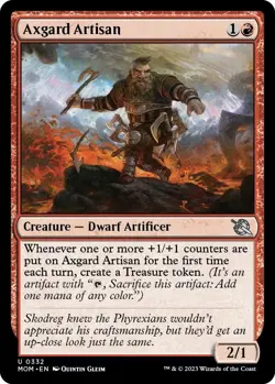 Axgard Artisan *FOIL* - March of the Machine - 332 - LP/NM - Image 1