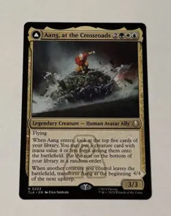 MTG Aang, at the Crossroads - Avatar: The Last Airbender LP - Image 1