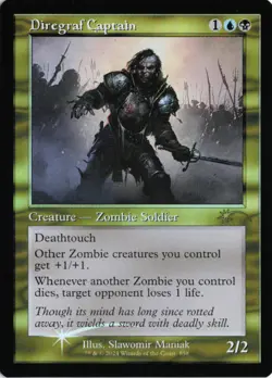 Diregraf Captain (Retro Frame) FOIL 858 SLD Secret Lair Drop Series NM - Image 1