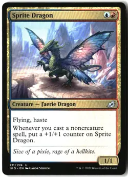 MTG Sprite Dragon [IKO - 211] LP 2-62 - Image 1