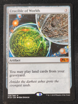 MTG: Crucible of Worlds CORE SET M19!!!! NM!!!! Magic the Gathering. - Image 1