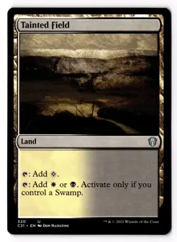 Tainted Field 320 Commander 2021 Normal NM - Image 1