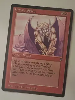 Magic the Gathering MTG Legends Gravity Sphere NM (Beta Bob) - Image 1