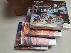 All 4 Magic The Gathering: Final Fantasy Scene Box Bundle Set of 4 New Sealed - Image 1