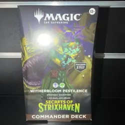 WotC MtG Commander Secrets of Strixhaven - Witherbloom Pestilence New - Image 1