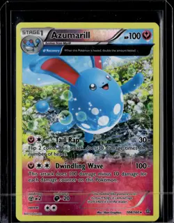 Azumarill (Alpha) - 104/160 / XY - Primal Clash 2015 MP / Pokemon TCG - Image 1