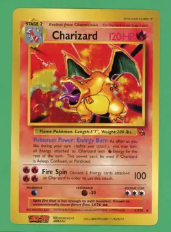 Charizard Pokemon Corocoro Japanese Promo 4/102 JUMBO/OVERSIZED NM/LP - Image 1