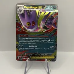 Mega Gengar Ex 056/094 Pokemon Phantasmal Flames Card - Image 1