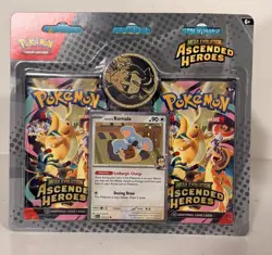 Pokemon TCG Mega Evolution: Ascended Heroes 2-Pack Blister Collection Larry NEW - Image 1