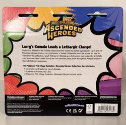 Pokemon TCG Mega Evolution: Ascended Heroes 2-Pack Blister Collection Larry NEW - Image 2