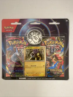 Pokemon PHANTASMAL FLAMES & MEGA EVOLUTION 2-Pack Blister - RAIKOU promo SEALED! - Image 1