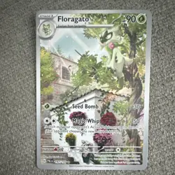 Pokemon Floragato Paldea Evolved Rare 197/193 Stage 1 90 HP English Card - Image 1