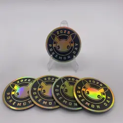 5-Pikachu 2026 Pokemon Day 30th Coins - Image 1