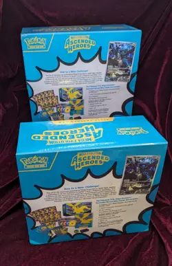 Pokemon Mega Evolutions Ascended Heroes ETB Elite Trainer Box Lot Of 2 - Image 2