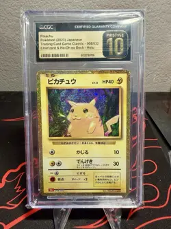 Pikachu JP Classic Collection 008/032 CGC Pristine 10 Charizard and Ho-Oh Deck - Image 1