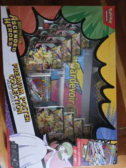 Pokemon TCG Ascended Heroes Premium Poster Collection Gardevoir Sealed - Image 1