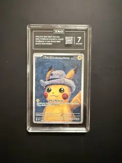 Pokemon Pikachu with Grey Felt Hat Promo Sv: Scarlet & Violet #85 TAG 7, 2023 - Image 1