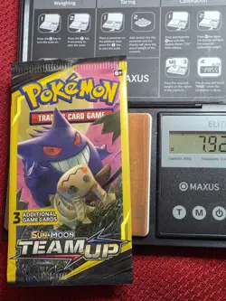 🔥 HEAVY PACK ALERT – 7.93g ⚖🔥🎴 Pokemon TCG – Sun & Moon TEAM UP 🎴 Sealed - Image 1