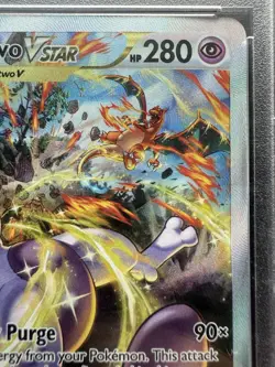 Pokemon Mewtwo VSTAR GG44/GG70 Crown Zenith Ultra Rare Holo PSA 10 - Image 4