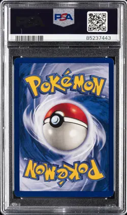1999 POKEMON BASE SET SHADOWLESS RED CHEEKS #58 PIKACHU PSA 9 - Image 2