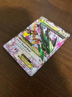 Pokemon Mega M Rayquaza EX 76/108 Celebrations #76 Holo NM - Image 4
