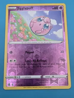 Jigglypuff Fusion Strike Pokemon TCG 110/264 Reverse Holo Common NM - Image 1