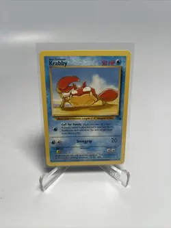 Pokemon Krabby 51/62 - Fossil set common - Same day shipping - NM/M - Image 1
