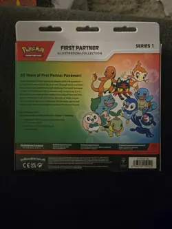 First Partner Illustration Collection Series 1 Pokemon New - Image 2
