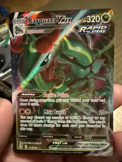 Rayquaza VMAX Evolving Skies Holo Ultra Rare 111/203 Pokemon TCG - Image 1