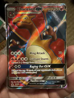 Pokemon TCG Charizard GX Holo Ultra Rare SM60 - Image 1