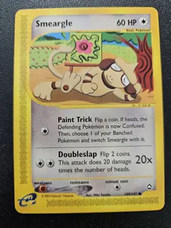 Pokemon Aquapolis Smeargle 109/147 NEAR MINT - Image 1