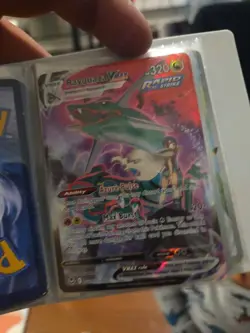 Pokemon Rayquaza VMAX TG20/TG30 Silver Tempest Trainer Gallery Ultra Rare Holo - Image 1