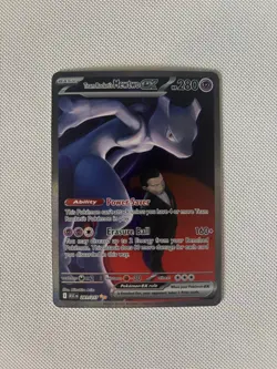 Team Rocket's Mewtwo ex 281/217 SIR Ascended Heroes Pokemon TCG NM - Image 1