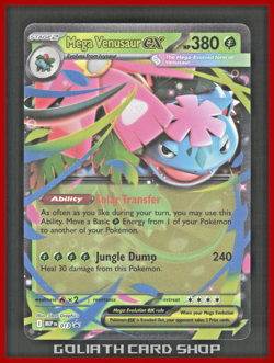Mega Venusaur ex MEP 013 - Black Star Promo - Mega Evolution Pokemon TCG - Image 1