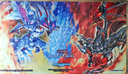 YU-GI-OH! BRANDED FUSION PLAYMAT SPIELMATTE MASTER DUEL CHALLENGER CUP - Image 1