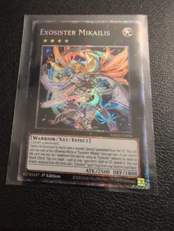 Exosister Mikailis 1st Edition Starlight Rare RA05-EN050 Yu-Gi-Oh! - Image 1