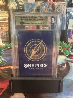 Bandai One Piece Roronoa Zoro SP Foil PRB02-006 The Azure Sea's Seven BGS 10 - Image 2