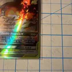 Pocket Monster Reshiram&charizard Gx Fun Fan Art Pokemon Card - Image 4