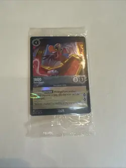 Disney Lorcana D23 2025 Member Exclusive Gift Iago 8/ Foil Promo Card *Sealed* - Image 2