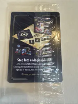 Disney Lorcana D23 2025 Member Exclusive Gift Iago 8/ Foil Promo Card *Sealed* - Image 3