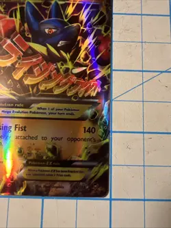 Custom M Lucario Ex Fun Fan Art (Custom Card) Pokemon Card - Image 4