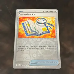 Item Trainer Deduction Kit 171/191 Pokemon Card Pokemon TCG Holo - Image 1