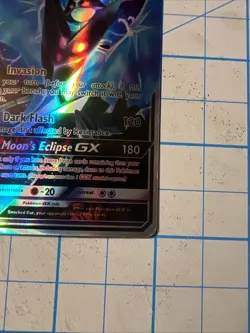 Custom Dawn Wings Necrozma GX Fun Fan Art (Custom Card) Pokemon Card - Image 4