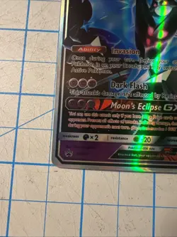 Custom Dawn Wings Necrozma GX Fun Fan Art (Custom Card) Pokemon Card - Image 5